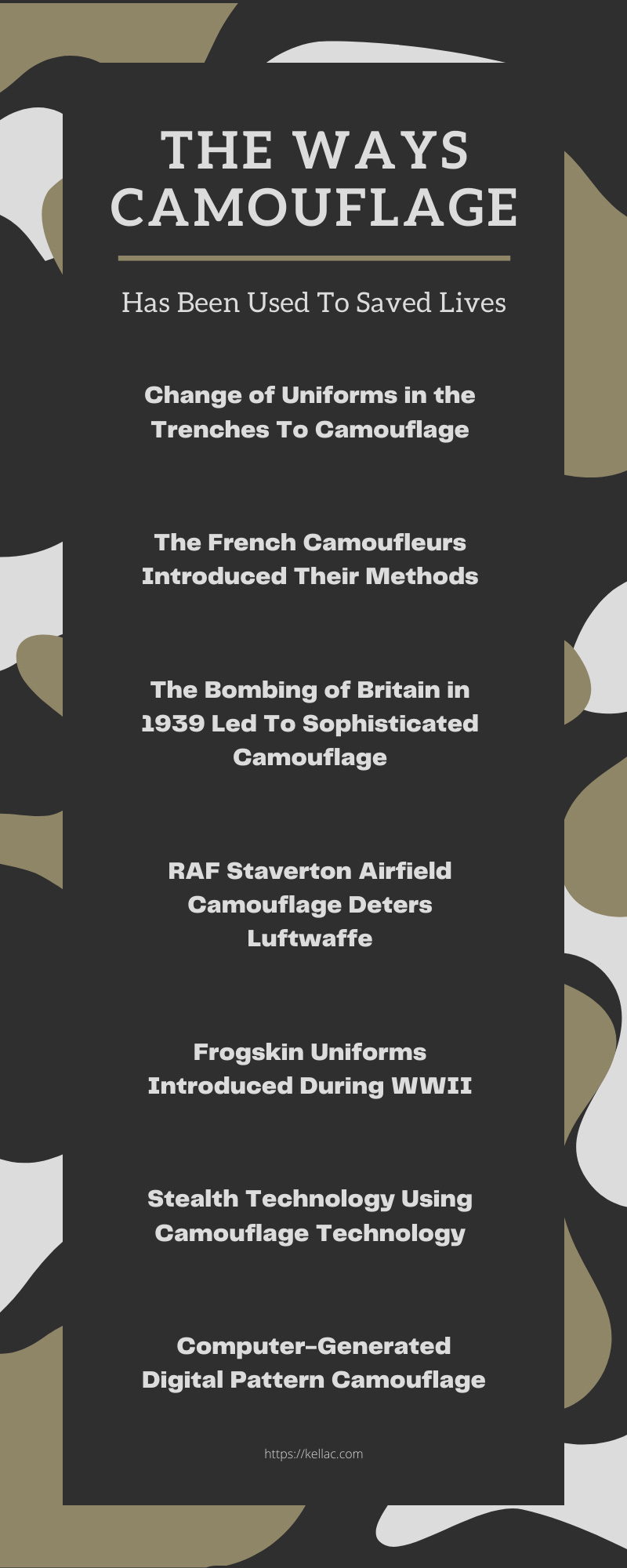 The Ways Camouflage Has Been Used To Saved Lives